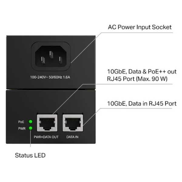 Tp-Link Poe380s Poe - Görsel 2