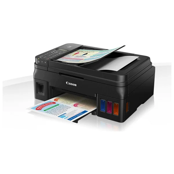 Canon G4411 Wi-Fi + Tarayıcı + Fotokopi Çok Fonksiyonlu Tanklı Mürekkep Püskürtmeli Yazıcı - Görsel 9