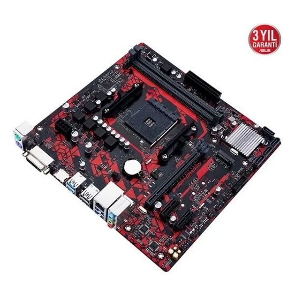 Asus B450m Dragon Am4 DDR4 Micro Atx Anakart - Görsel 8