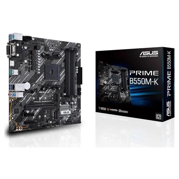 Asus Prime B550m-K AMD Am4 DDR4 Micro Atx Anakart - Görsel 4