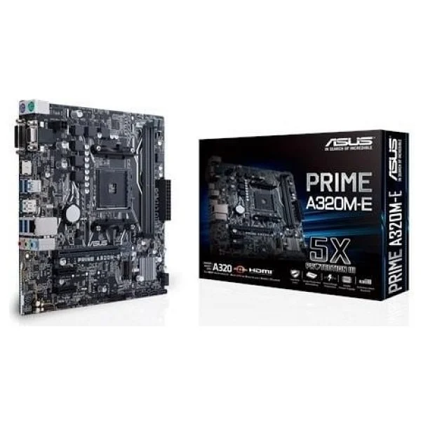 Asus Prime A320M-E AMD AM4 DDR4 Micro ATX Anakart - Görsel 4