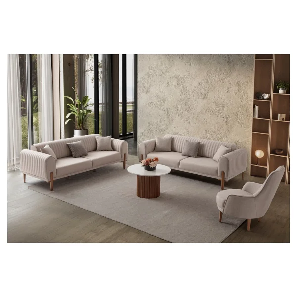 Edsy Home Galata 3+3+1 Koltuk Takımı Antrasit - Görsel 7