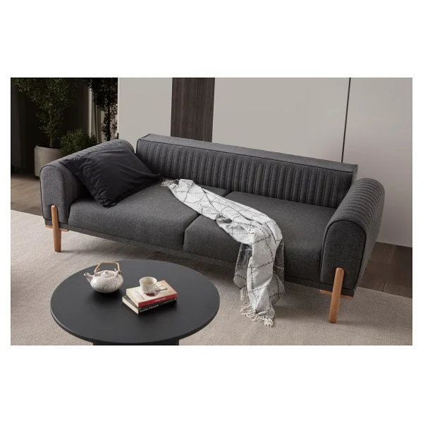 Edsy Home Galata 3+3+1+1 Koltuk Takımı Krem - Görsel 4