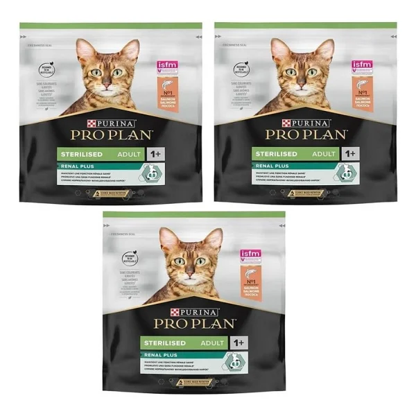 Pro Plan Sterilised Somonlu 400 gr 3'lü Kısırlaştırılmış Yetişkin Kedi Maması - Görsel 2