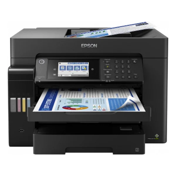 Epson Ecotank L15160 Wi-Fi + Tarayıcı + Fotokopi + Faks Çok Fonksiyonlu Tanklı Mürekkep Püskürtmeli Yazıcı - Görsel 3