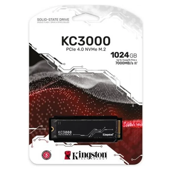 Kingston Kc3000 Skc3000s/1024g Pcı-Express 4.0 1 TB M.2 SSD - Görsel 6