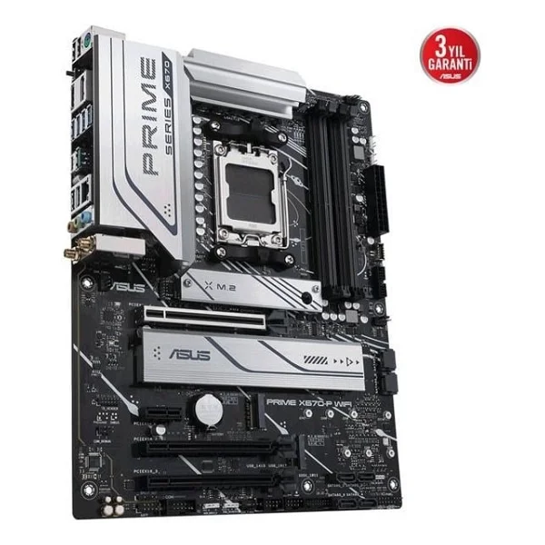Asus Prime X670-P Wi-Fi AMD Am5 DDR5 Atx Anakart - Görsel 8