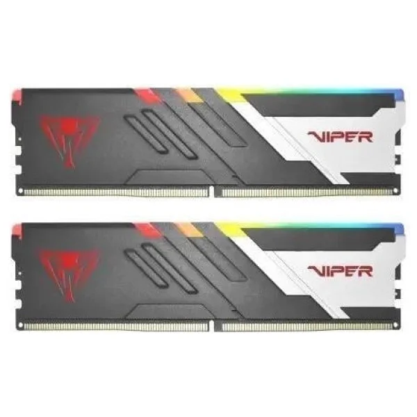 Patriot Viper Venom RGB 32 GB (2x16) 7200 MHz CL34 PVVR532G720C34K DDR5 Ram - Görsel 2