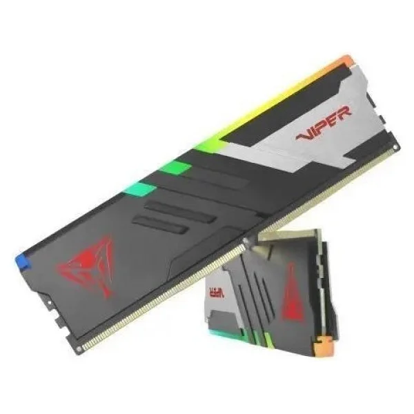 Patriot Viper Venom RGB 32 GB (2x16) 7200 MHz CL34 PVVR532G720C34K DDR5 Ram - Görsel 3
