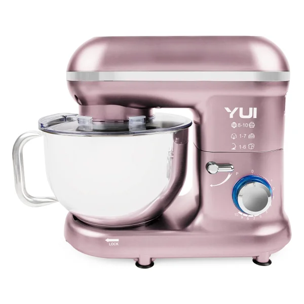 Yui M108 Easy Chef 1300 W 5 lt Kırmızı Stand Mikser - Görsel 7