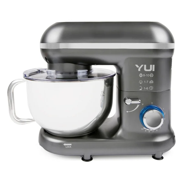 Yui M108 Easy Chef 1300 W 5 lt Kırmızı Stand Mikser - Görsel 8