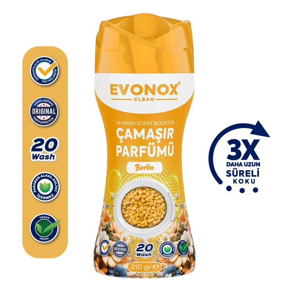 Evonox Clean Berlin Çamaşır Parfümü 210 Gr - Görsel 6