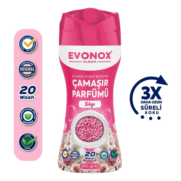 Evonox Clean Tokyo Çamaşır Parfümü 210 Gr - Görsel 5