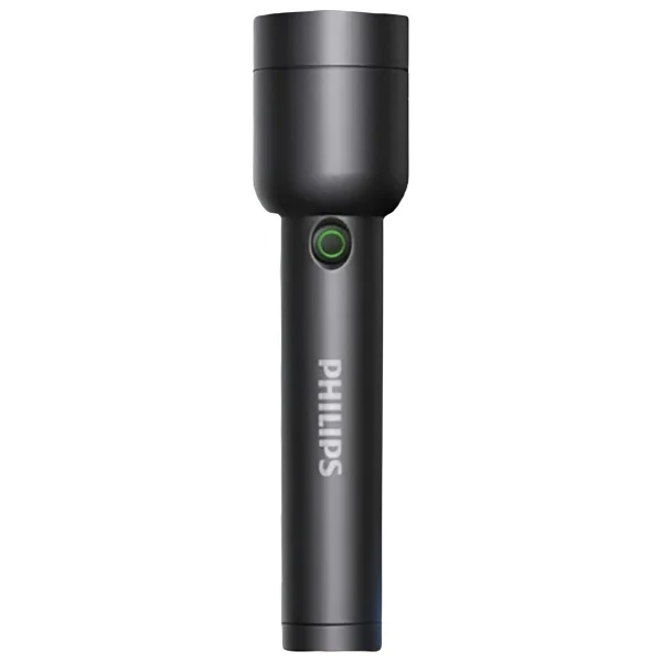 Philips Sfl1236 3w 300 Lümen Şarj Edilebilir LED El Feneri Siyah Ultra Hafif, 3 Işık Modlu (200mt Menzil, Ip44 Su Geçirmez) (Ramwhite Garantili) - Görsel 9