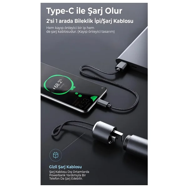 Philips Sfl1236 3w 300 Lümen Şarj Edilebilir LED El Feneri Siyah Ultra Hafif, 3 Işık Modlu (200mt Menzil, Ip44 Su Geçirmez) (Ramwhite Garantili) - Görsel 2