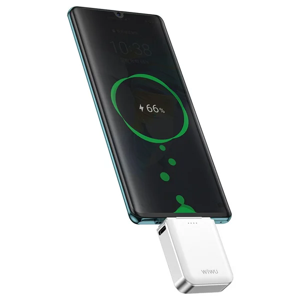 Wiwu Wi-M21 Elf 1100 mAh 3 İn 1 Mini Kablosuz Powerbank - Görsel 3