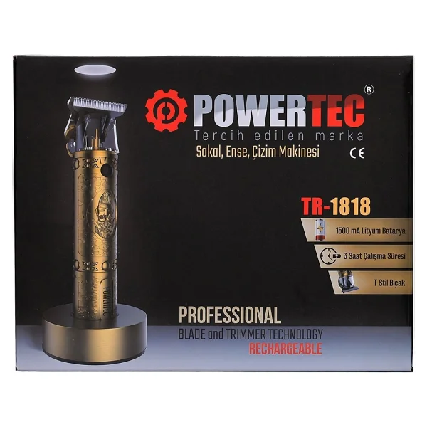 Powertec Tr-1818 Sakal Kesme Makinesi - Görsel 6