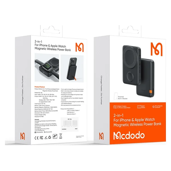 Mcdodo Mc-1461 10000 mAh Magsafe Powerbank - Görsel 5