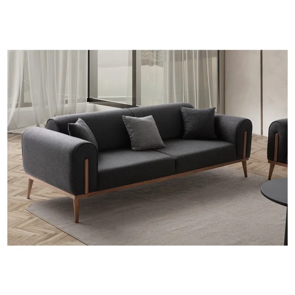 Edsy Home Riva 3+1 Koltuk Takımı - Krem - Görsel 3