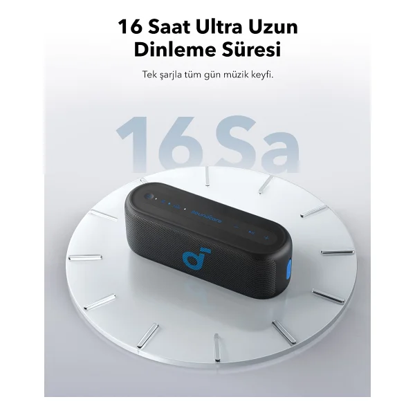 Anker Soundcore Select 2s Siyah Bluetooth Hoparlör - Görsel 3
