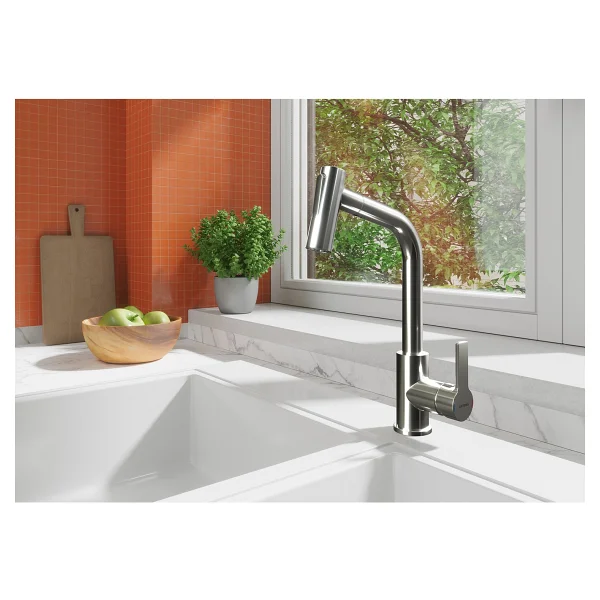 Artema Maestro A42146 Pull-Out Krom Mutfak Bataryası - Görsel 9