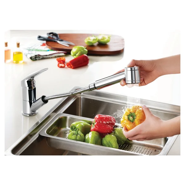 Artema Harmony A41864 Pull Out Spiralli Krom Mutfak Bataryası - Görsel 4