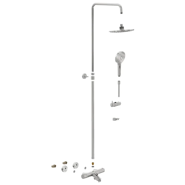 Artema Aquaheat A47208 Joy 220b Termostatik Duş Kolonu - Görsel 5