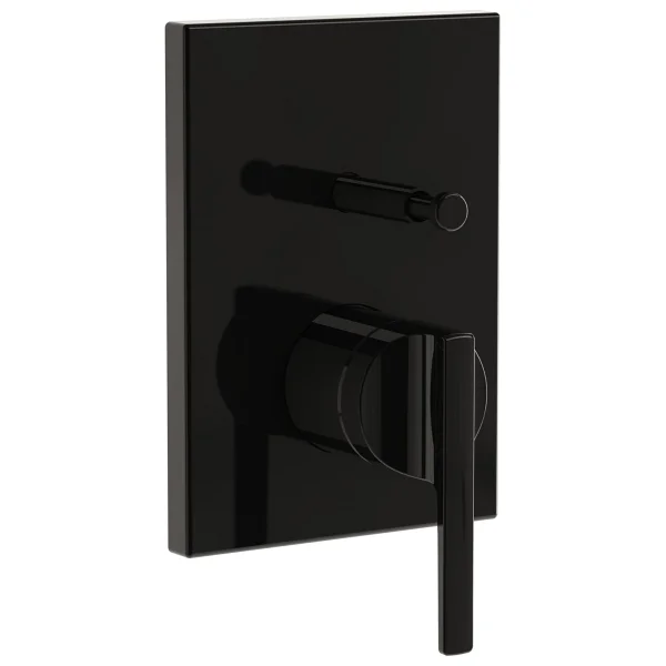 Vitra Suit A4283839 Siyah Sıva Üstü Ankastre Banyo Bataryası - Görsel 3