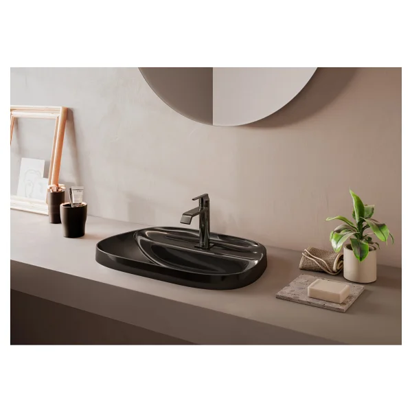 Vitra Suit A4281639 Siyah Lavabo Bataryası - Görsel 3