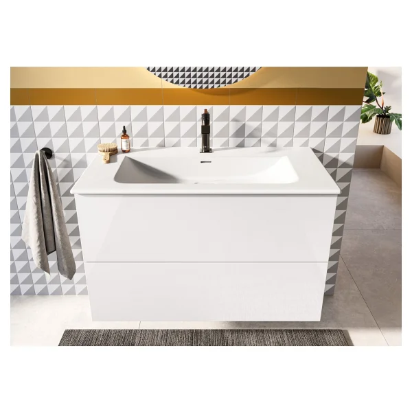 Vitra Suit A4281639 Siyah Lavabo Bataryası - Görsel 5