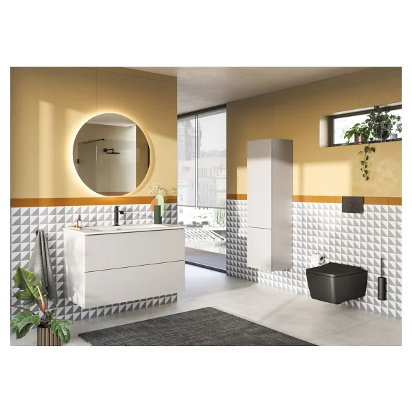 Vitra Suit A4281639 Siyah Lavabo Bataryası - Görsel 6