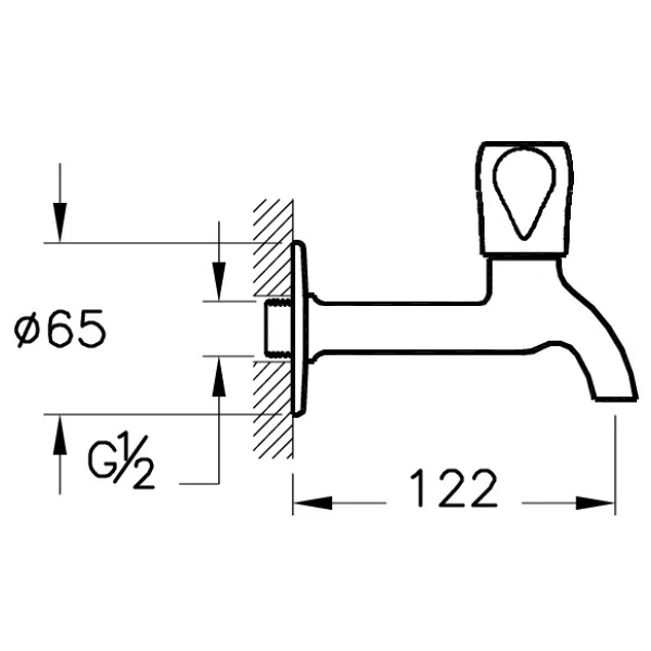 Artema A41584 Uzun Musluk - Görsel 2