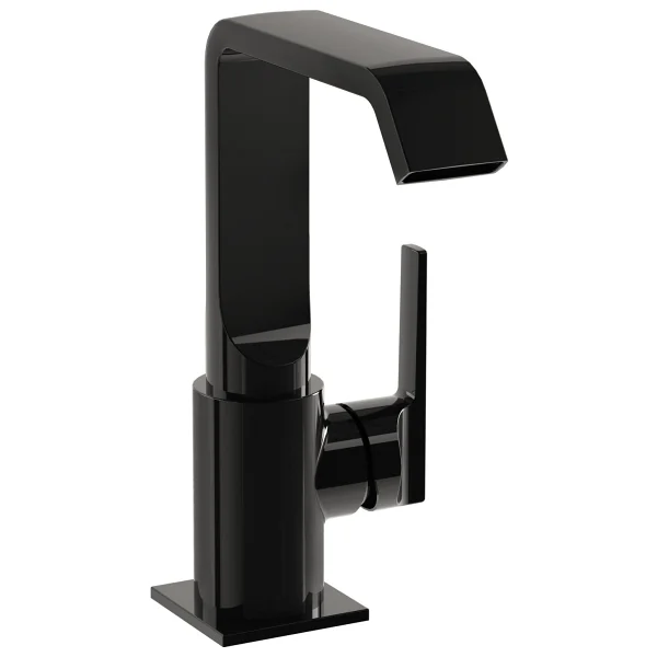 Vitra Suit A4261639 Yandan Kumandalı Siyah Lavabo Bataryası - Görsel 2