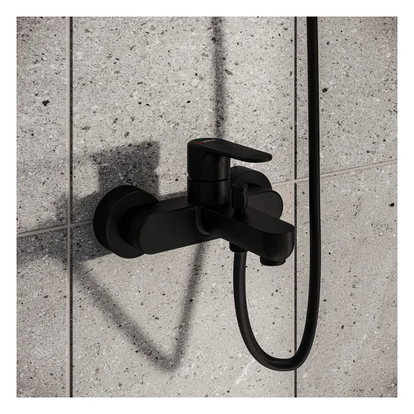 Artema Root Round A4272536 Mat Siyah Banyo Bataryası - Görsel 2