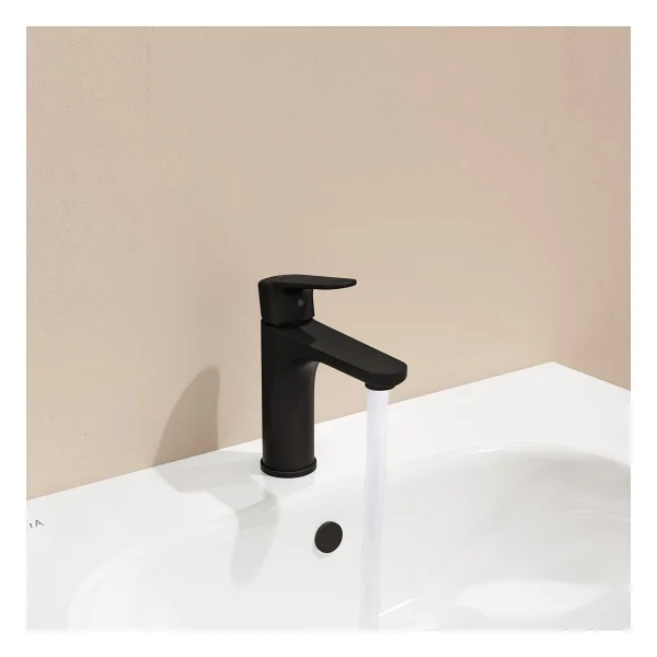 Artema Root Round A4270636 Mat Siyah Yüksek Lavabo Bataryası - Görsel 2