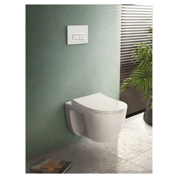 Vitra 740-0680 Loop R Parlak Krom Kumanda Paneli - Görsel 4