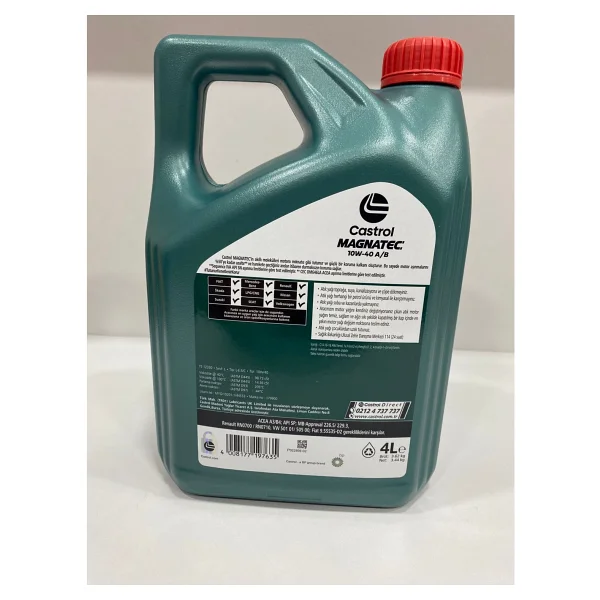 Castrol Magnatec 10w-40 A3/B4 4 Lt Motor Yağı - 2024 - Görsel 2