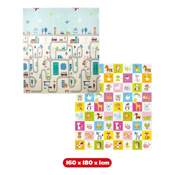 Elfobaby Funny Way 150x180 cm Katlanabilir Oyun Matı - Görsel 2