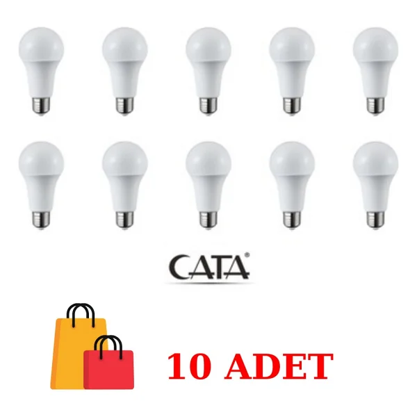 Cata CT-4277 9 W E27 10'lu LED Ampul