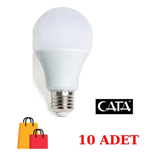 Cata Ct-4277 9 W E27 10'lu LED Ampul - Görsel 2