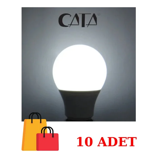 Cata Ct-4277 9 W E27 10'lu LED Ampul - Görsel 5
