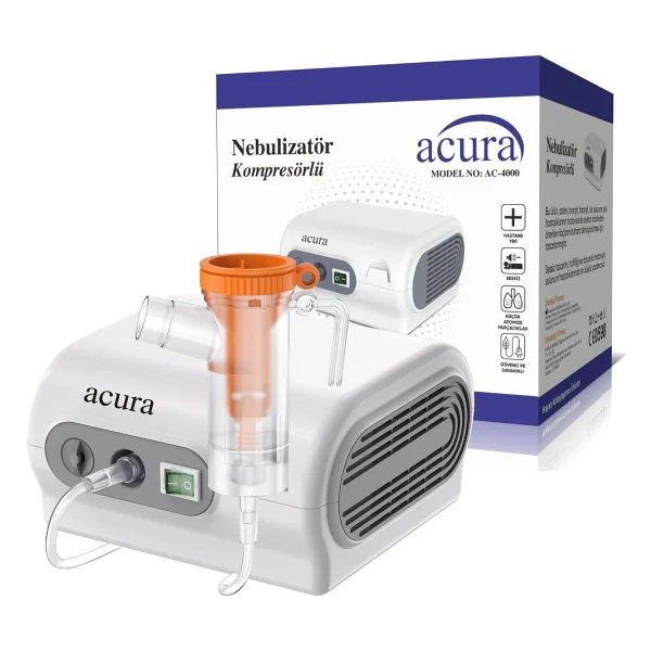 Acura Ac-4000 Dayanıklı Nebulizatör Hızlı Tedavi Süresi Sunan Kullanım Kolaylığı İle - Görsel 4