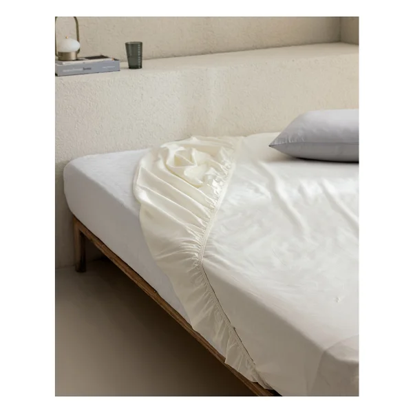 Madame Coco Manon King Size Plus %100 Pamuk Ranforce Lastikli Çarşaf - Gri - 200x200 Cm - Görsel 10