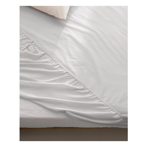 Madame Coco Manon King Size Plus %100 Pamuk Ranforce Lastikli Çarşaf - Gri - 200x200 Cm - Görsel 2