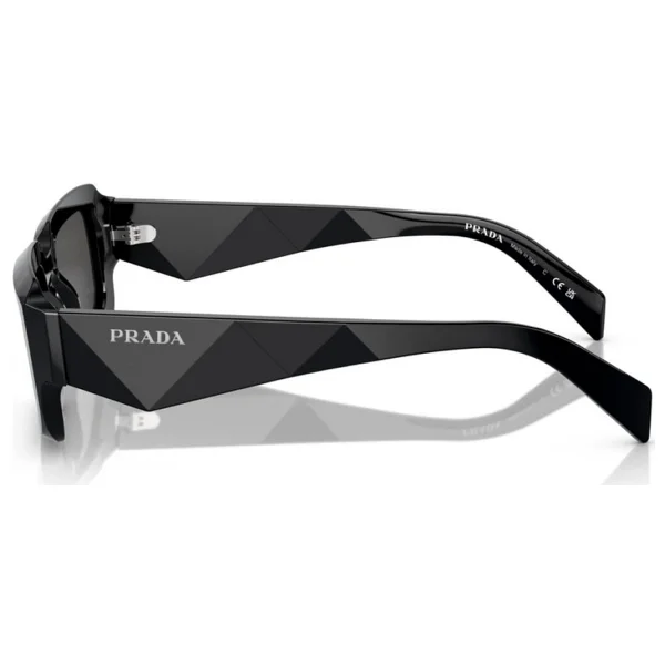 Prada Pr 27zs 16k08z Black-Dark Grey Erkek Güneş Gözlüğü - Görsel 3