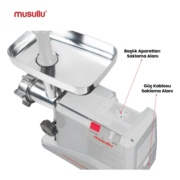 Musullu Mt-G1800m 1800 W Kıyma Makinesi - Görsel 2