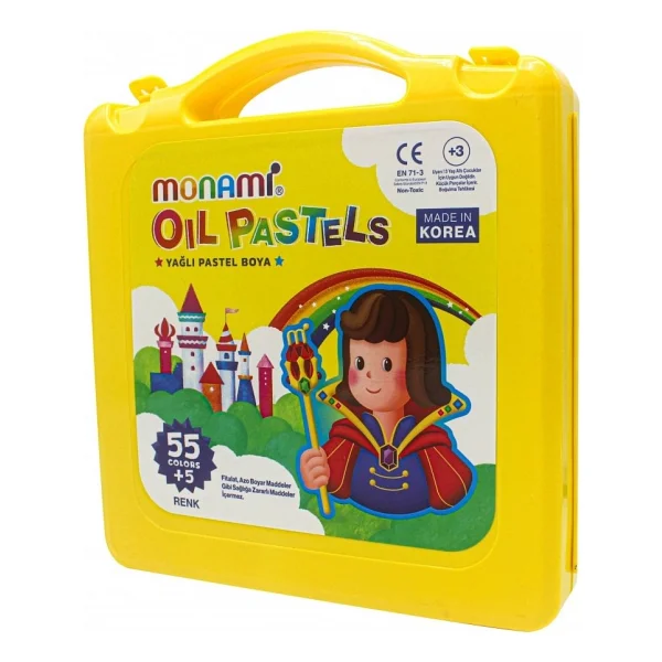Monami Çantalı 55+5'li Pastel Boya - Görsel 4