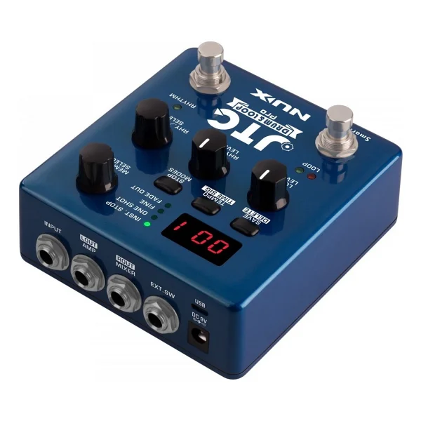 Nux Ndl-5 Jtc Drum & Loop Pro Dual Switch Looper Pedalı - Görsel 3