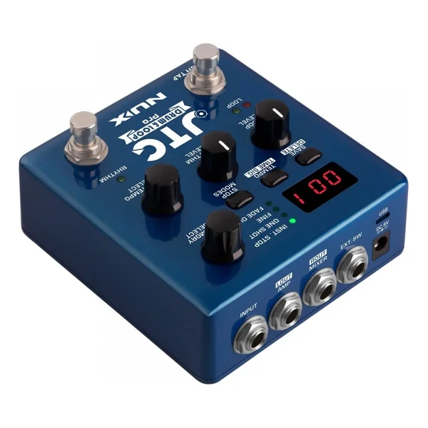 Nux Ndl-5 Jtc Drum & Loop Pro Dual Switch Looper Pedalı - Görsel 4