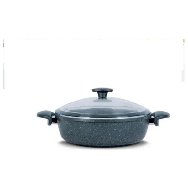 Thermoad Love Gri 26 Cm Granit Karnıyarık Tenceresi - Görsel 2
